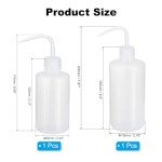 Patikil 250ml & 500ml Plastic Squeeze Wash Bottles