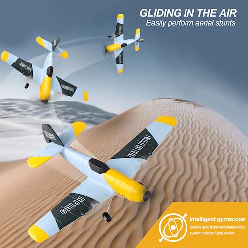 Beginner-friendly 2.4GHz RC Fighter Plane with Gyro