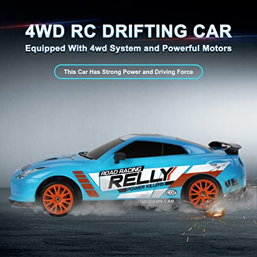 High Speed RC Drift Car - 1:24 Scale - LED Lights