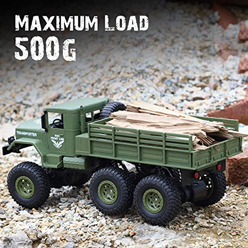 XINGRUI RC Military Truck - 50 Minutes Playtime