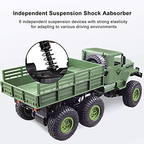 XINGRUI RC Military Truck - 50 Minutes Playtime
