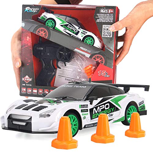 RC Drift Car 1/24 2.4GHz 4WD LED Sport Racing