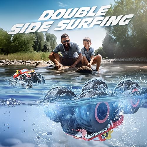 DEERC 1:16 Amphibious RC Monster Trucks - Waterproof