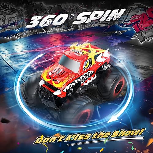 DEERC 1:16 Amphibious RC Monster Trucks - Waterproof