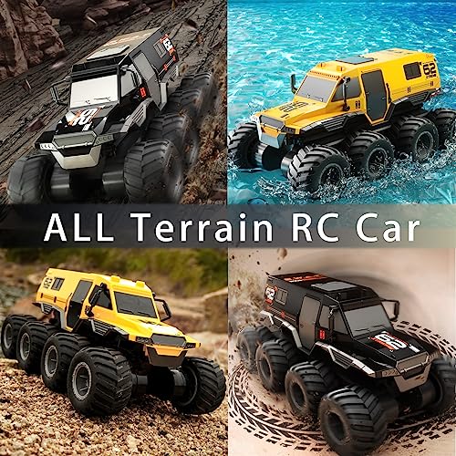 Scale 8WD Amphibious RC Truck - Offroad Fun