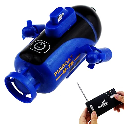 Tipmant Mini Waterproof RC Submarine for Kids