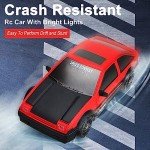 RC Drift Car 1:24 Scale 4WD LED Lights
