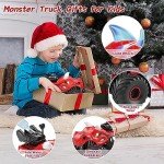 RC Dinosaur Car: Spray, Light, Sound, 2 Batteries