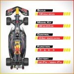 Red Bull F1 RB19 RC Car Building Kit