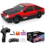 RC Drift Car 1:24 Scale 4WD LED Lights