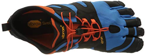 Vibram FiveFingers Men's V-Trail 2.0 Shoes Blue/Orange 40
