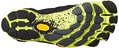Men's Vibram V-Run Running Shoe Black/Yellow