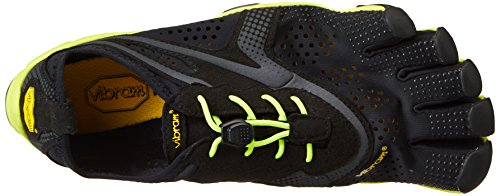 Men's Vibram V-Run Running Shoe Black/Yellow
