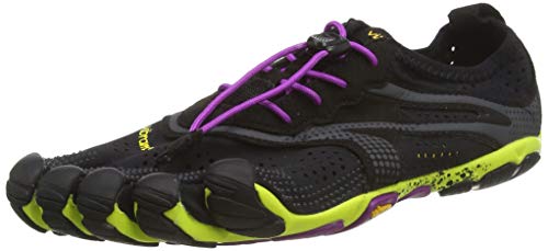 Vibram Women's V-Run Running Shoe Black/Yellow 38M