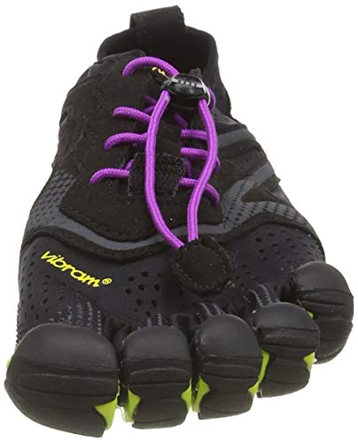 Vibram Women's V-Run Running Shoe Black/Yellow 38M