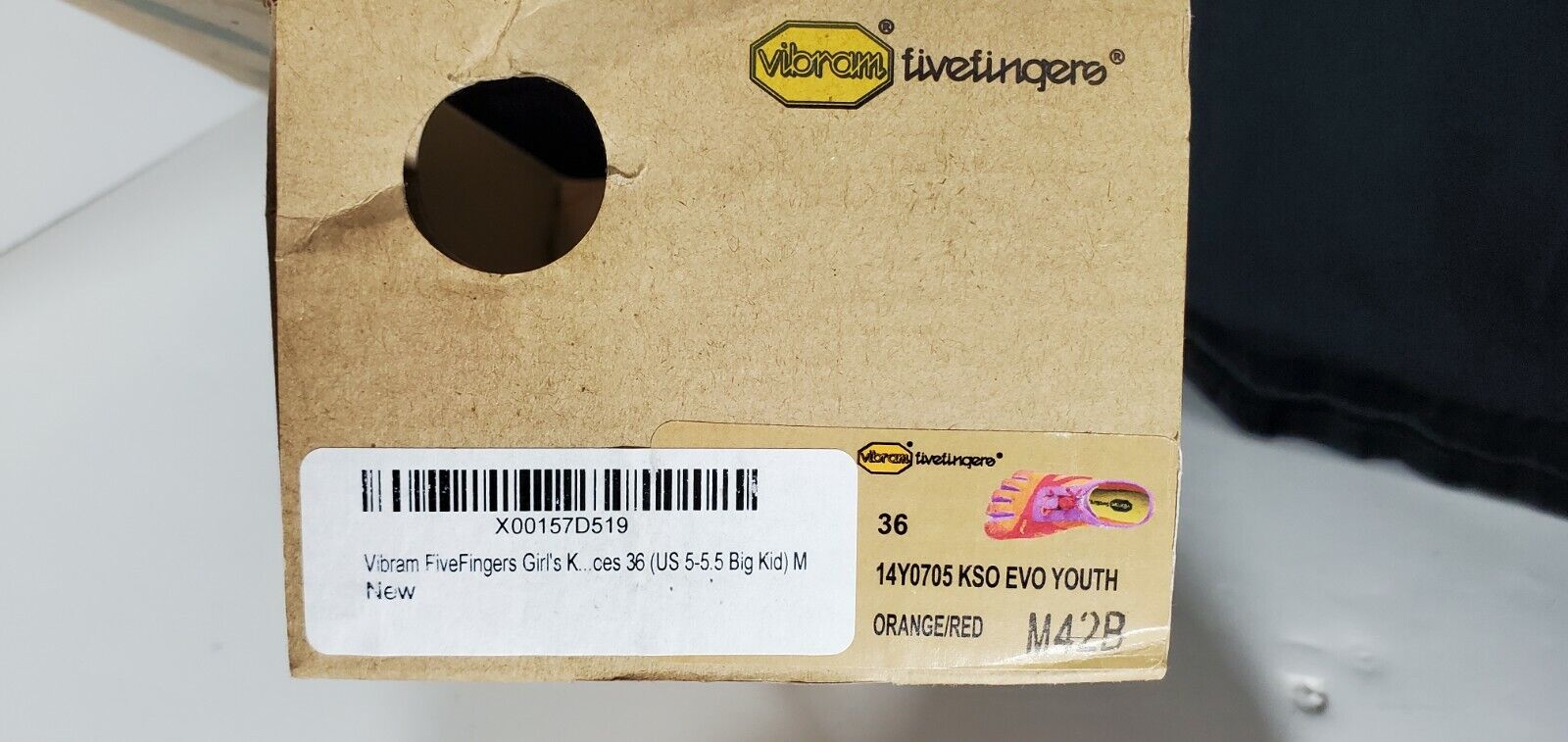 Girls' KSO EVO Vibram FiveFingers - Size EU 36