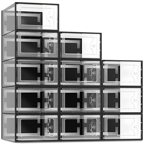 Stackable Clear Shoe Organizer for Vibram FiveFingers