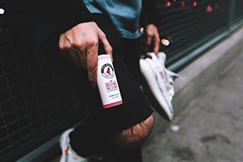Pink Miracle Shoe Cleaner Kit 8oz Bottle Fabric Cleaner For Leather, Whites, and Nubuck Sneakers
