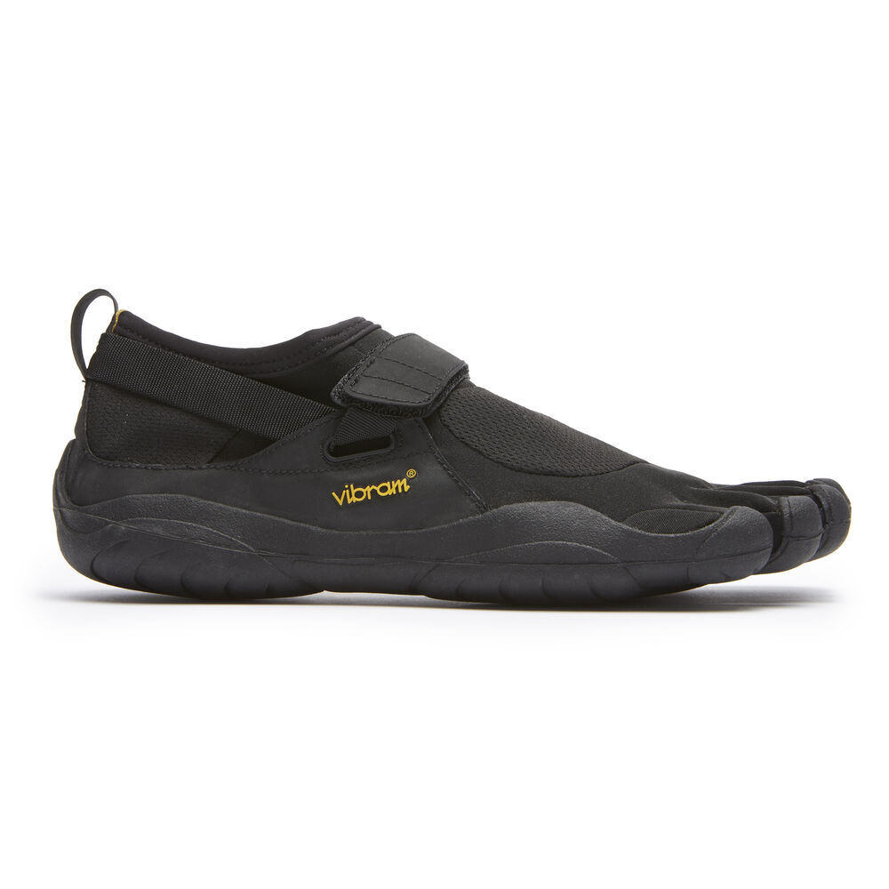 Vibram FiveFingers Mens KSO Black Fitness Training Shoes