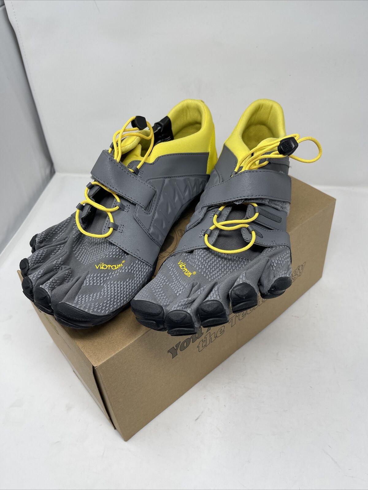 Vibram V-Train 2.0 Men's Shoes - Grey/Lime/Black