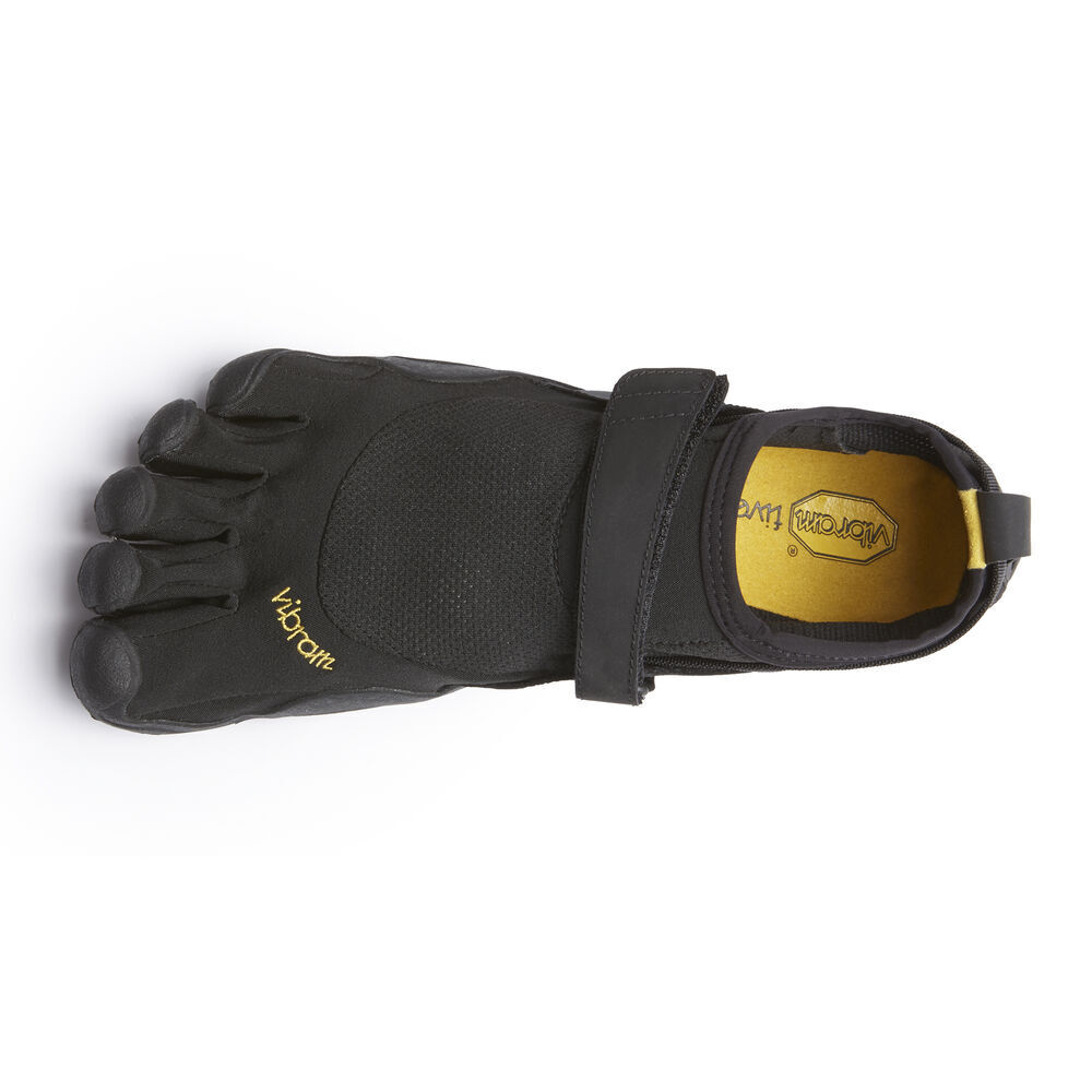 Vibram FiveFingers Mens KSO Black Fitness Training Shoes