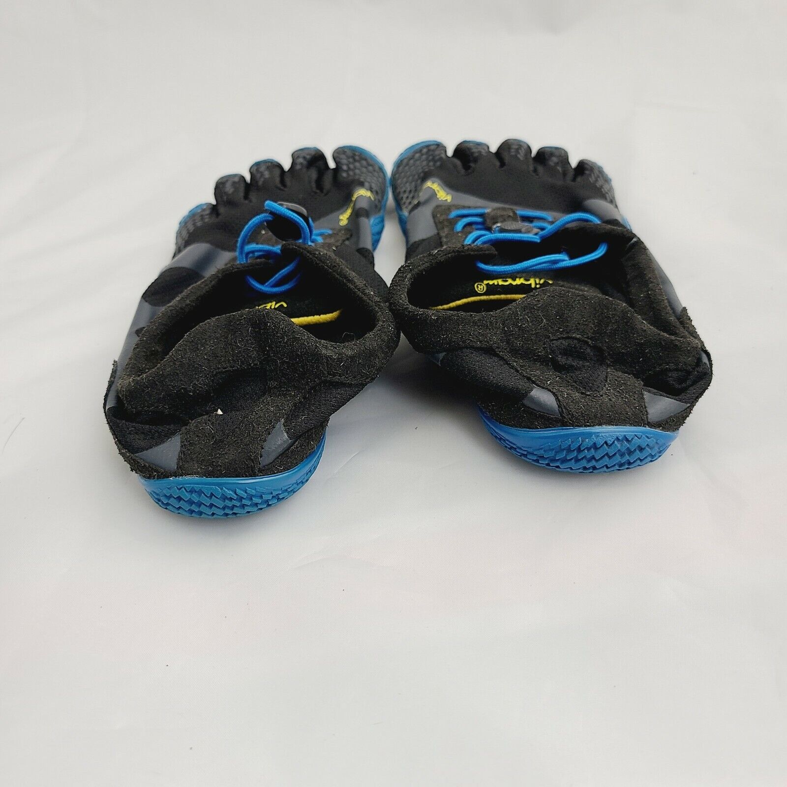 Boys Vibram Fivefingers Running Shoes 6.5-7 Black Blue 