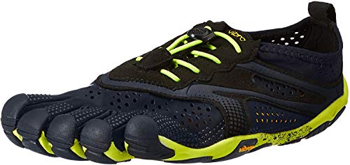 Men's Vibram V-Run Running Shoe Black/Yellow
