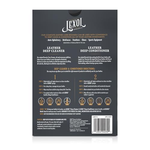 Vibram Leather Care Kit: Clean & Condition Leather