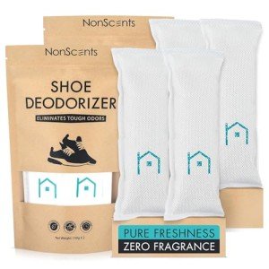 Odor-Eliminating Fresheners for FiveFinger Footwear