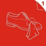 Black Leather Care Sponge for Shoes & More