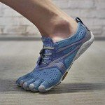 Vibram Women's FiveFingers, V-Run Running Shoe Blue 37 M
