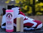Pink Miracle Shoe Cleaner Kit 8oz Bottle Fabric Cleaner For Leather, Whites, and Nubuck Sneakers