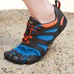 Vibram FiveFingers Men's V-Trail 2.0 Shoes Blue/Orange 40