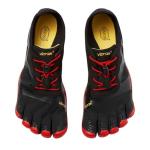Vibram Men's KSO EVO Black/RED Shoe 44M