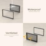 Clear Stackable Shoe Containers, Size 11 Fit