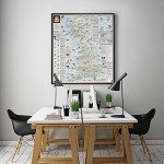 Great British Folklore & Superstition Map | Folklore Map & Guide | Marvellous Maps | Mythology | Funny Gift | British Mythology