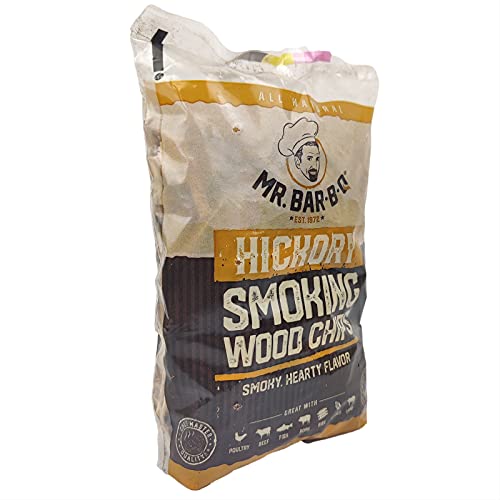 Hickory Wood Smoking Chips by Mr. Bar-B-Q