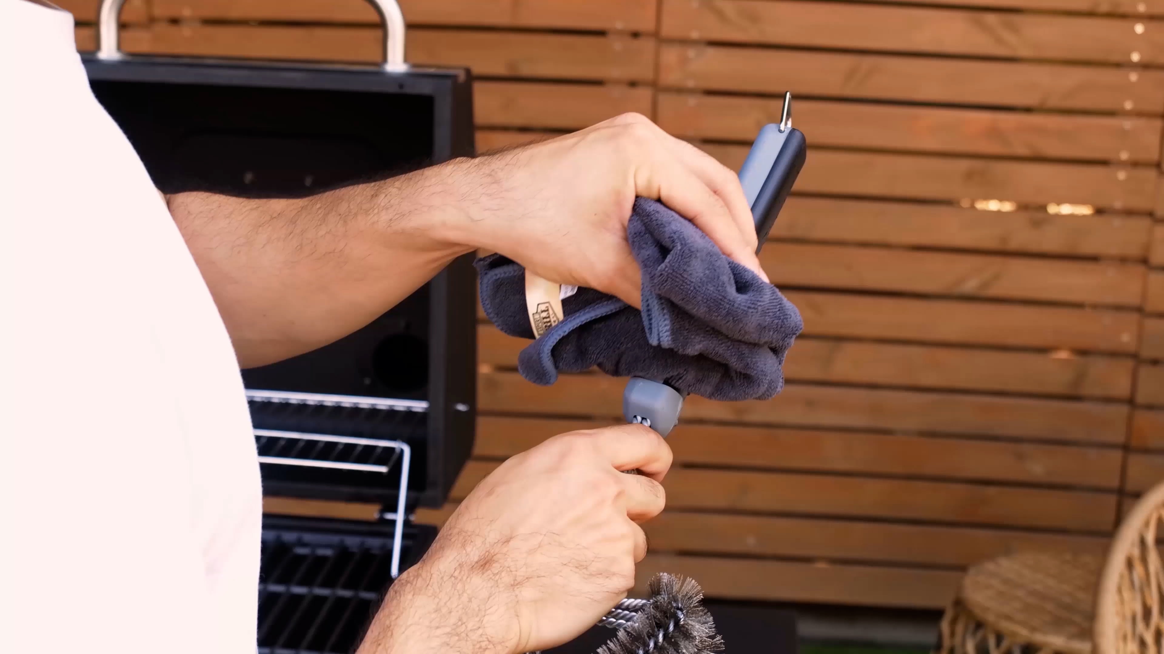 18.8 inch Stainless Steel BBQ Grill Brush