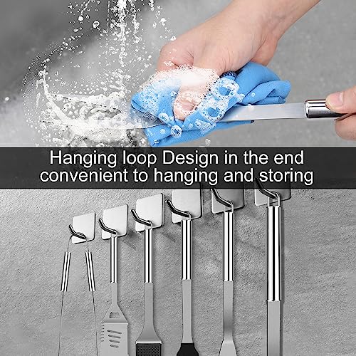 Anpro 21-Piece Stainless Steel BBQ Grill Kit