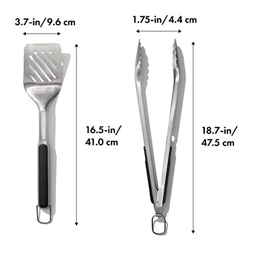 OXO Grilling Tools Set for BBQ, Black
