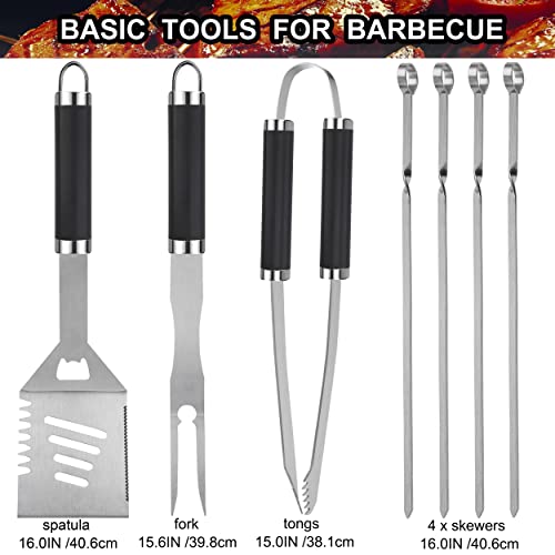 Grilljoy 20PCS BBQ Grilling Utensils Set