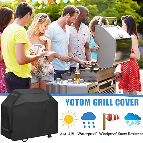 Waterproof BBQ Grill Cover - 58 inch - Rip-Proof