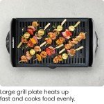 Chefman Electric Indoor Grill - Smokeless & Adjustable