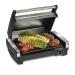 Electric Indoor Searing Grill - Adjustable Temp Control