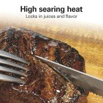Electric Indoor Searing Grill - Adjustable Temp Control