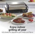 Electric Indoor Searing Grill - Adjustable Temp Control