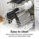 Electric Indoor Searing Grill - Adjustable Temp Control