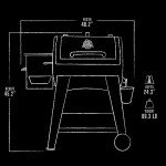 Pit Boss PB440FB1 Black Pellet Grill: 482 Sq Inches