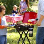 Coleman Sportster Propane Grill - 11,000 BTUs, Red