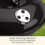 Cuisinart Portable Charcoal Grill - 14-Inch, Black